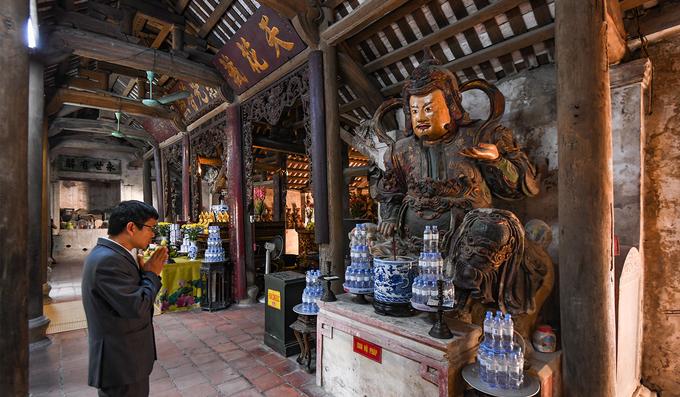 Tượng Hộ pháp chùa Nôm - Hưng Yên