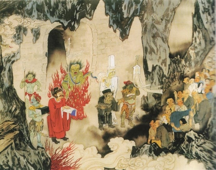 Hình ảnh minh họa về đời sống tu hành