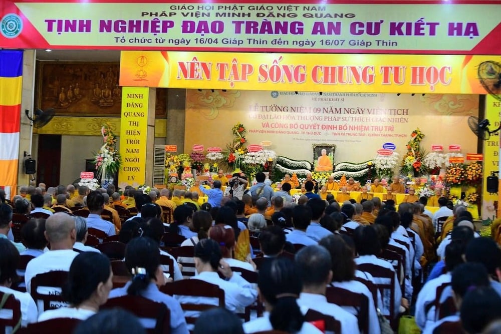 Lễ bổ nhiệm trụ trì tại Pháp viện Minh Đăng Quang và Tịnh xá Trung Tâm