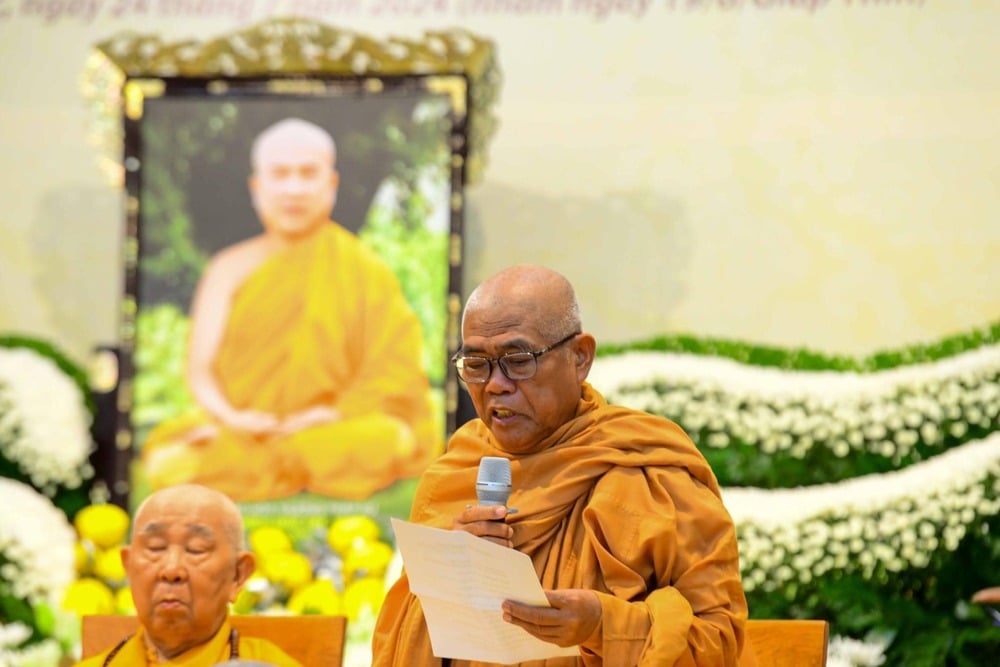 Hòa thượng Thích Giác Toàn huấn từ