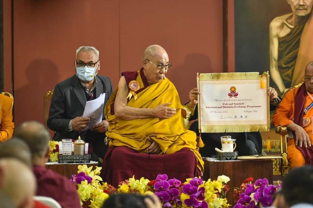 Đức Đạt Lai Lạt Ma tiếp và giảng Pháp riêng cho Phật tử Việt Nam tại Bồ Đề Đạo Tràng 7