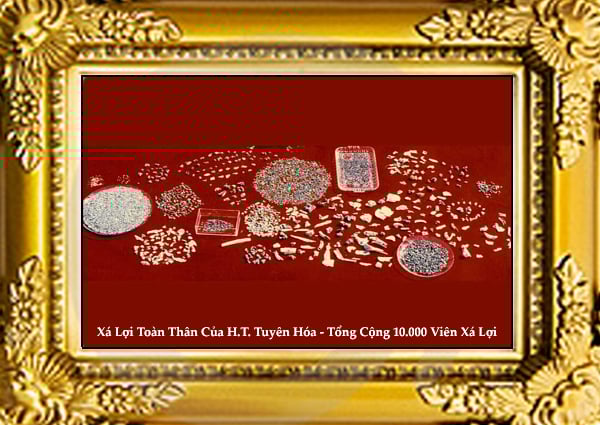 Xá lợi của Đại sư Tuyên Hóa 1