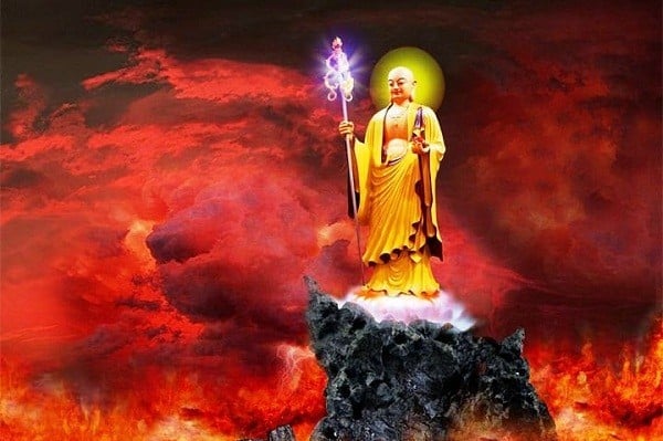 Lửa địa ngục minh họa