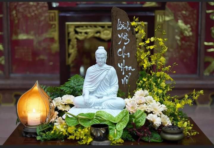 Nghi thức an vị Phật 3