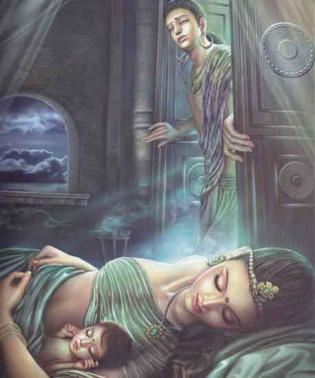 Thái tử rời bỏ hoàng cung