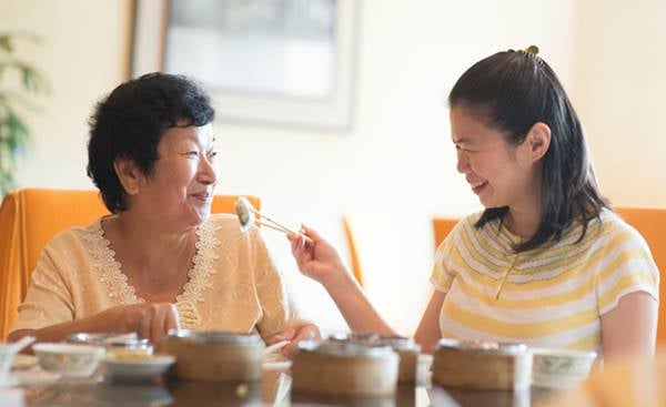 Chăm sóc cha mẹ đầy đủ là một cách báo hiếu quan trọng