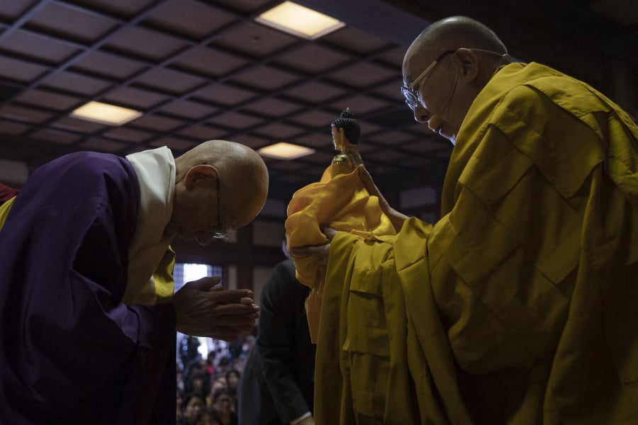 Đức Dalai Lama quang lâm Chùa Tochoji Nhật Bản