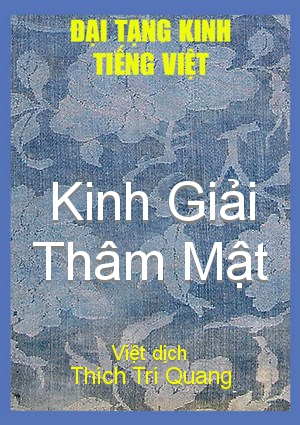 Bìa Kinh Giải Thâm Mật