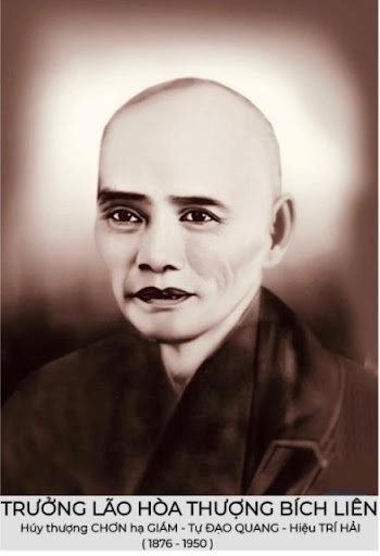 Tâm Quang: Tổ khai sơn Bích Liên Tự, Hòa thượng Chơn Giám Trí Hải và dòng kệ truyền thừa 1 ht tri hai