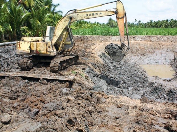 Lấp ao xây nhà khi phạm lỗi phong thủy