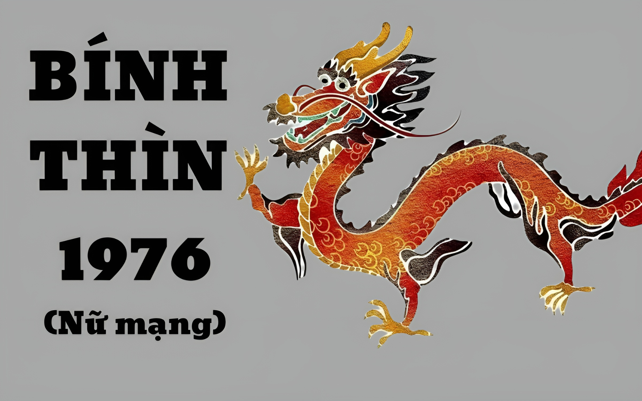 Tổng quan về tuổi Bính Thìn 1976 nữ mạng năm 2024