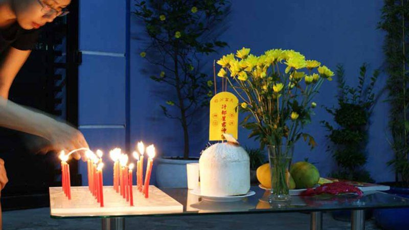 Lễ cúng sao Thái Dương