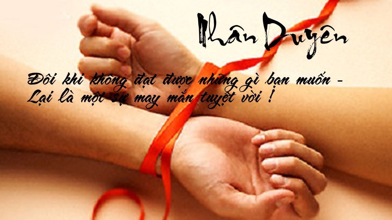 Trân trọng những gì đang có và chấp nhận sự thay đổi của duyên phận