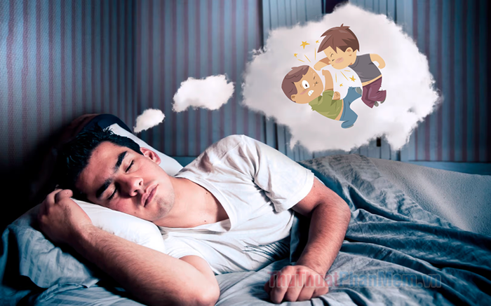 mo thay danh nhau la diem gi so bao nhieu tot hay