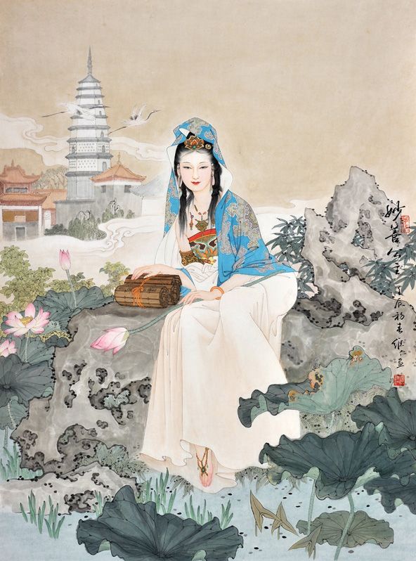 Hình ảnh minh họa về Quán Âm Diệu Thiện