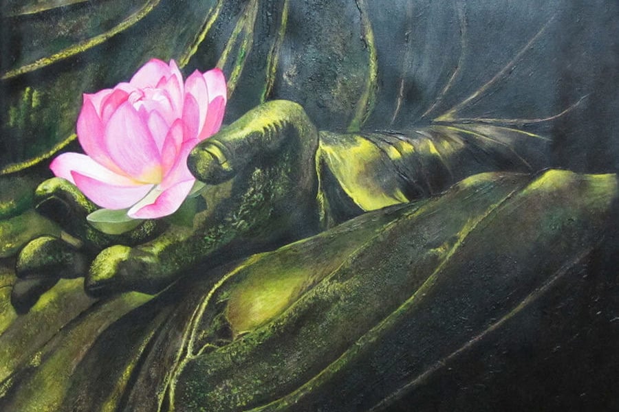 Đại sư Huệ Viễn hướng dẫn đồ chúng