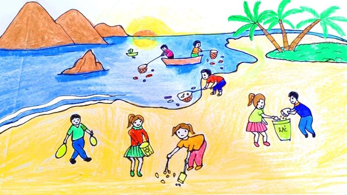 tranh ve de tai uoc mo cuc dep 044425481