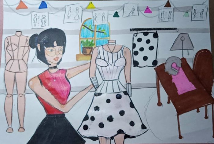 tranh ve de tai uoc mo thiet ke thoi trang 044429461