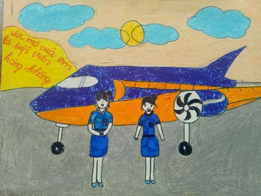 tranh ve uoc mo nghe nghiep 044434298