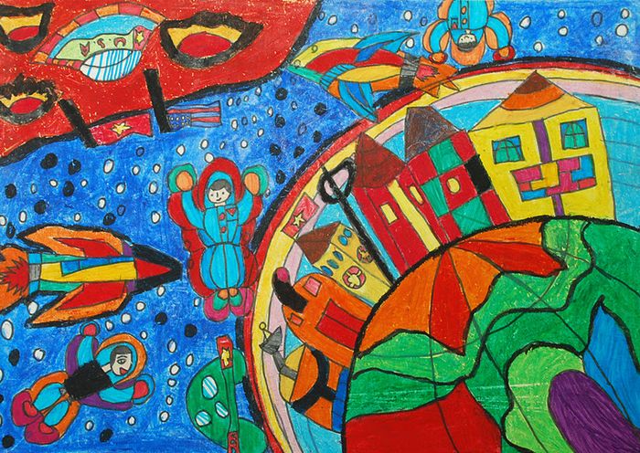 tranh ve uoc mo tuong lai 044436181