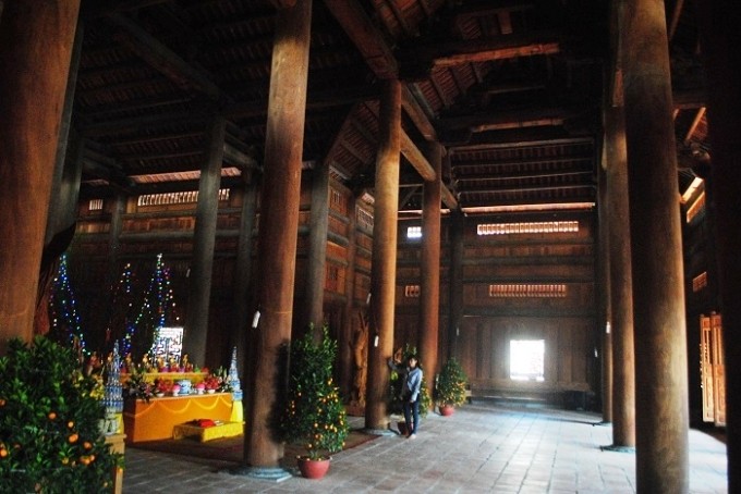 Bên trong ngôi chùa gỗ lớn nhất xứ Nghệ 5