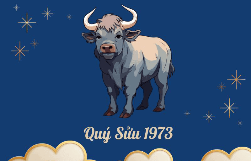 1973 la nam Quy Suu va nguoi sinh vao nam nay se mang menh Tang Do Moc - Tuong trung cho go cay dau