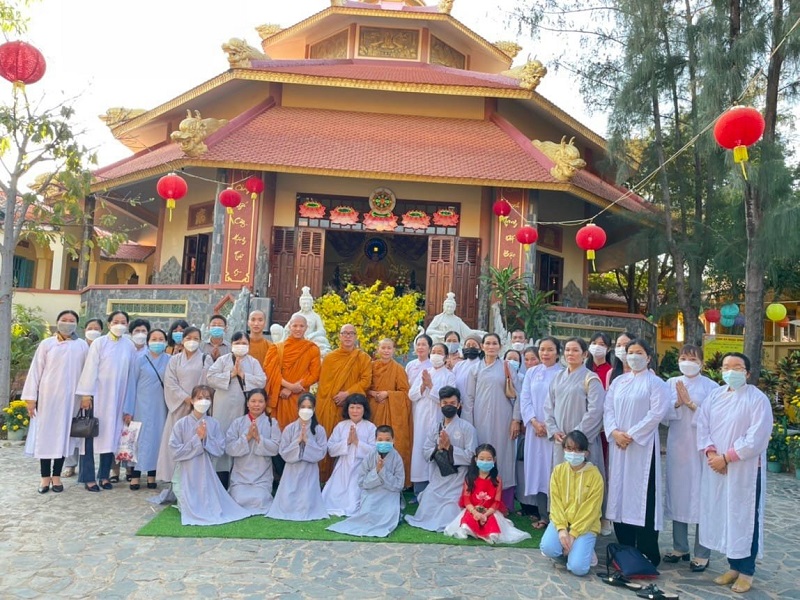 Bình Thuận: Tịnh xá Ngọc Bình tổ chức Khóa tu “Du Xuân Cửa Thiền” 1