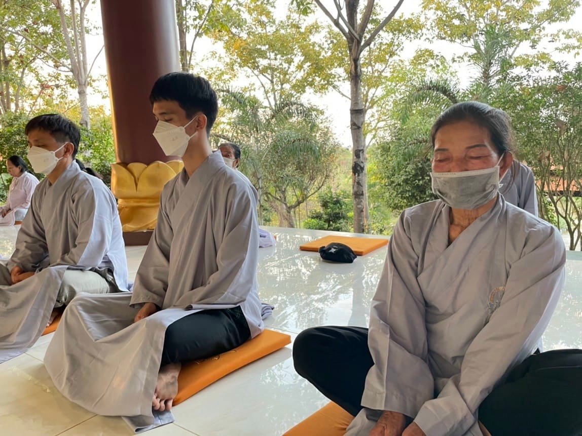 Bình Thuận: Tịnh xá Ngọc Bình tổ chức Khóa tu “Du Xuân Cửa Thiền” 12