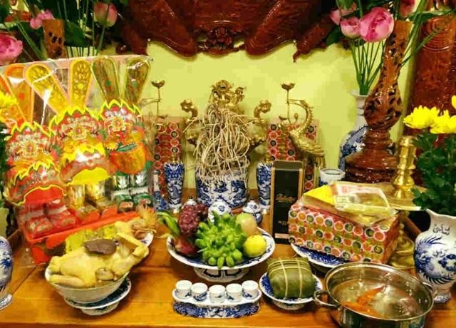 Bài văn khấn cúng ông Công ông Táo ngắn gọn