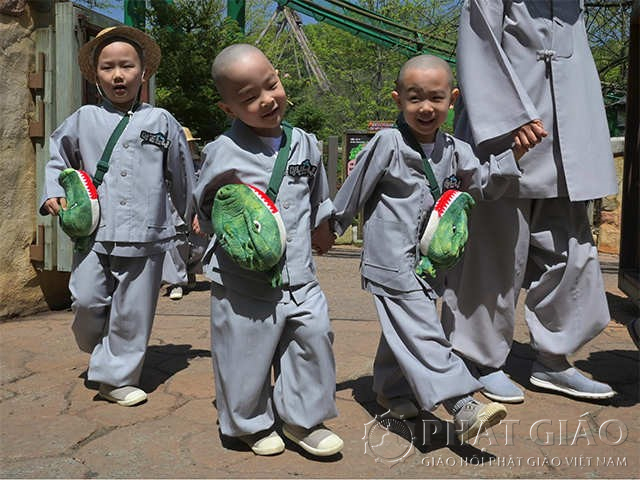 Hình ảnh vui nhộn của các chú tiểu Hàn Quốc dễ thương 4