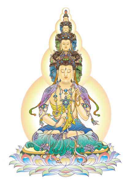 Cách hành trì 42 Thủ Nhãn ấn pháp theo Chú Đại Bi 2