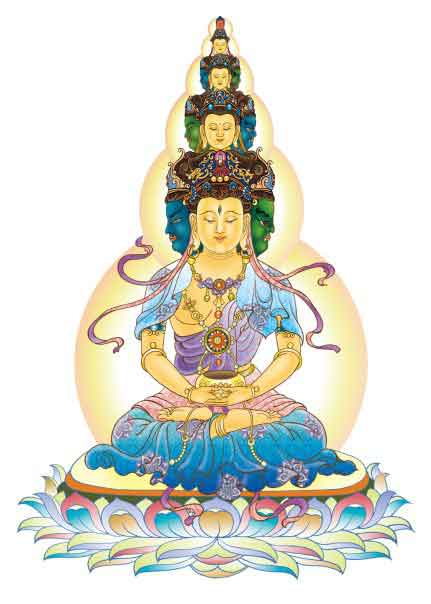 Cách hành trì 42 Thủ Nhãn ấn pháp theo Chú Đại Bi 3