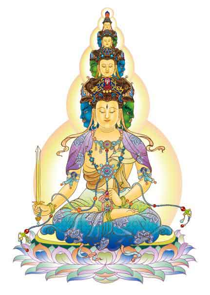 Cách hành trì 42 Thủ Nhãn ấn pháp theo Chú Đại Bi 4