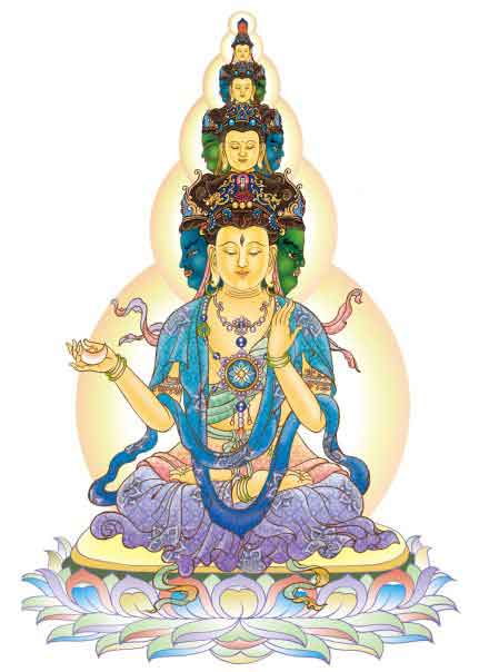 Cách hành trì 42 Thủ Nhãn ấn pháp theo Chú Đại Bi 9