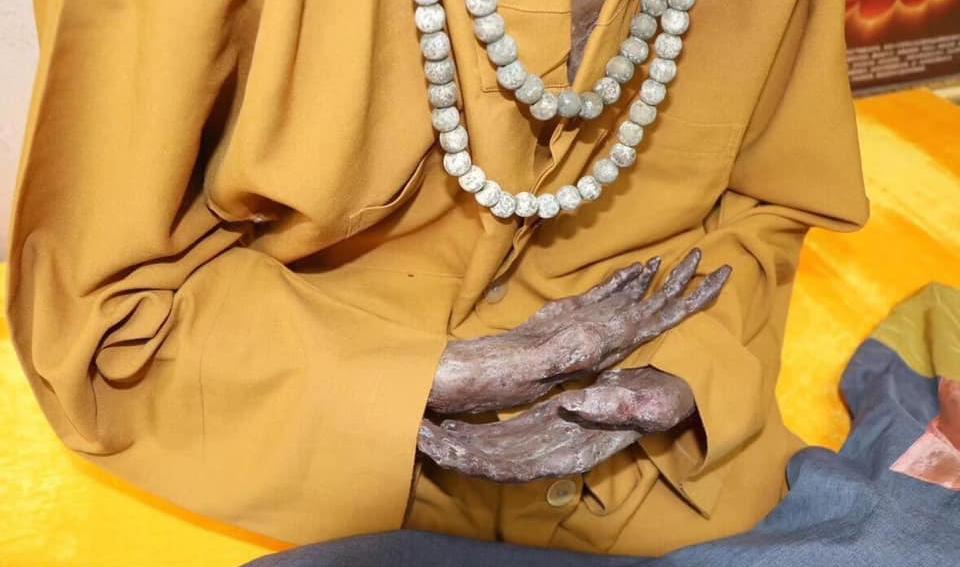 Nhục thân bất hoại của Hòa thượng Hải Hiền 8