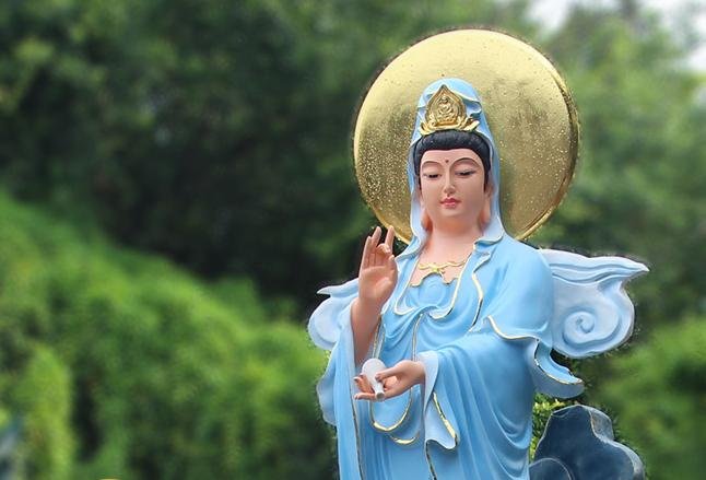 5754 tuong phat ba quan the am bo tat dung dai sen nhua composite dieu khac tran gia 9 1157 1