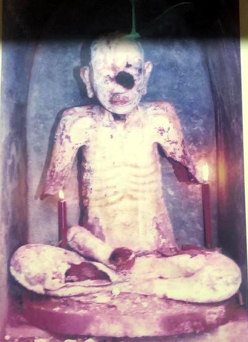 Nhục thân thiền sư Như Trí tại chùa Tiêu 300 năm bất hoại 8