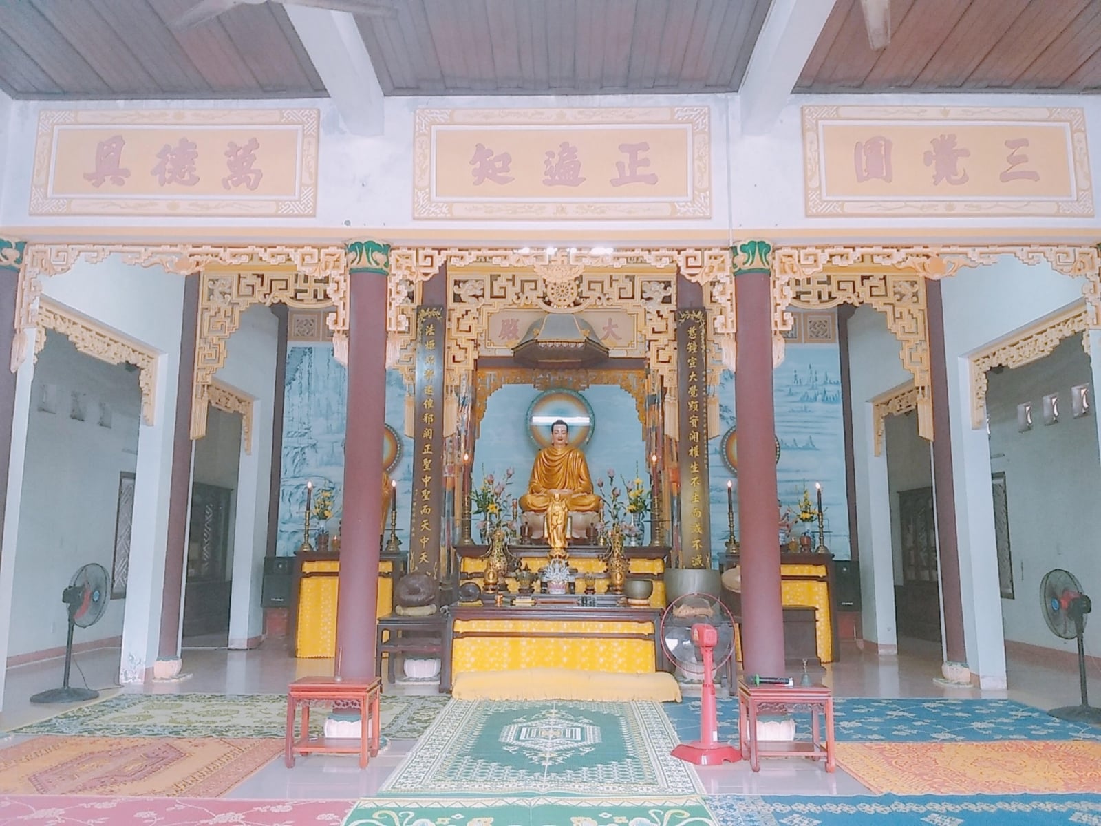 Vẻ đẹp an lạc của chùa Thọ Quang bên dòng sông Cẩm Lệ thơ mộng 1