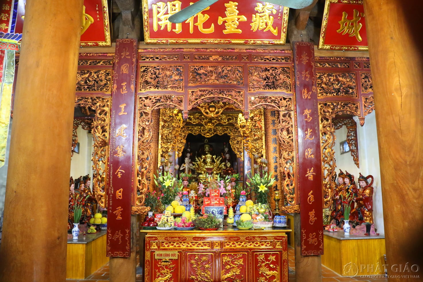 Chùa Thánh Chúa – “đài sen” giữa lòng trường Sư phạm 4