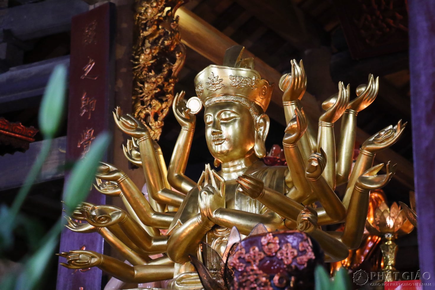 Chùa Thánh Chúa – “đài sen” giữa lòng trường Sư phạm 8