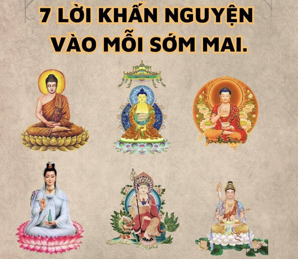 7 lời khấn nguyện vào mỗi sớm mai Phật tử nên đọc 1