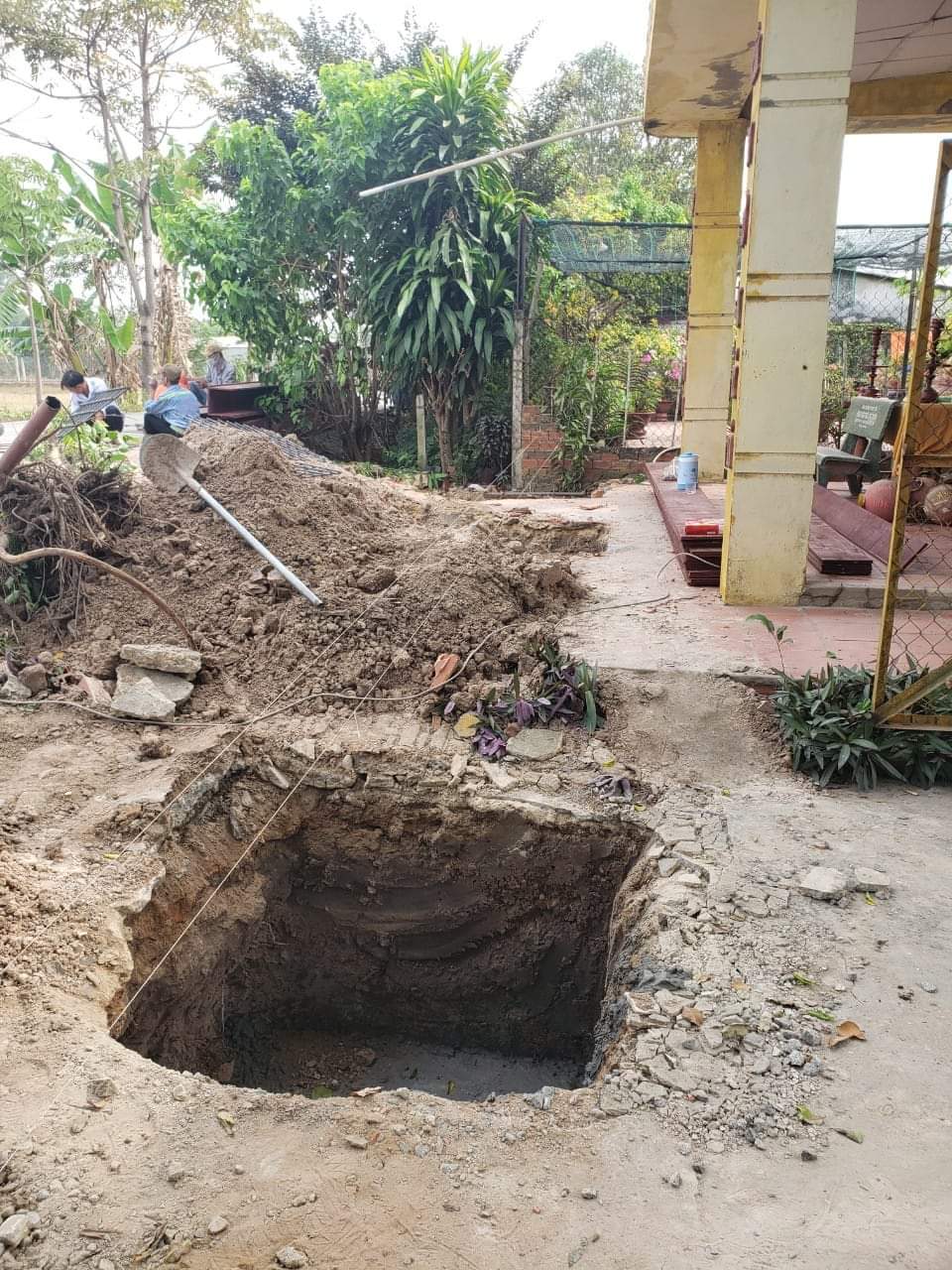 Cảnh quan ban đầu của Bửu Đà Tịnh viện