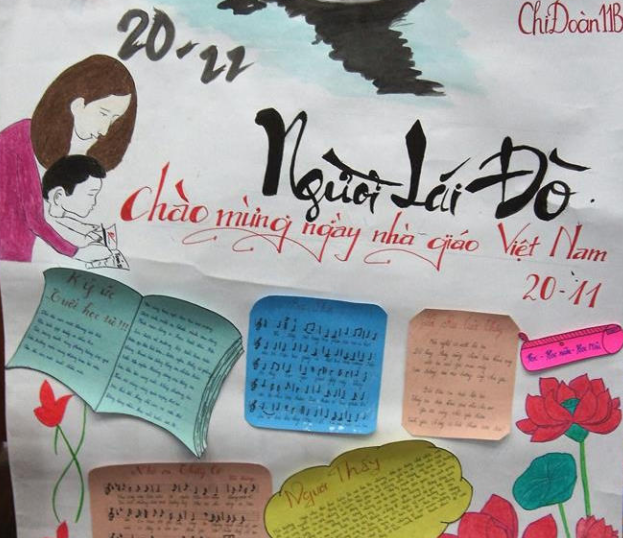 Báo tường ngày tết 2