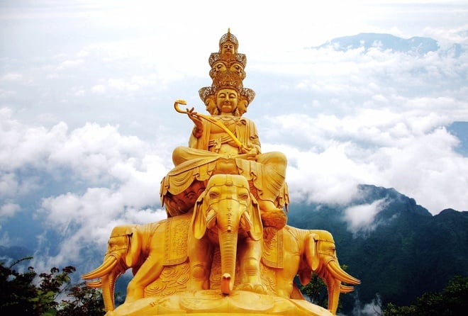 Tôn tượng Phổ Hiền Bồ Tát lớn nhất thế giới 4