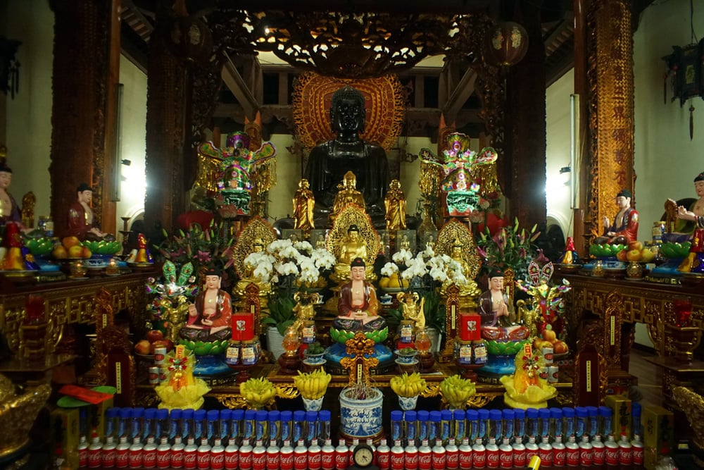 Chùa Ngũ Xá - Nơi an vị pho tượng Phật khổng lồ đặc biệt của Hà Nội 3