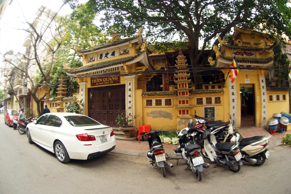 Chùa Ngũ Xá - Nơi an vị pho tượng Phật khổng lồ đặc biệt của Hà Nội 1