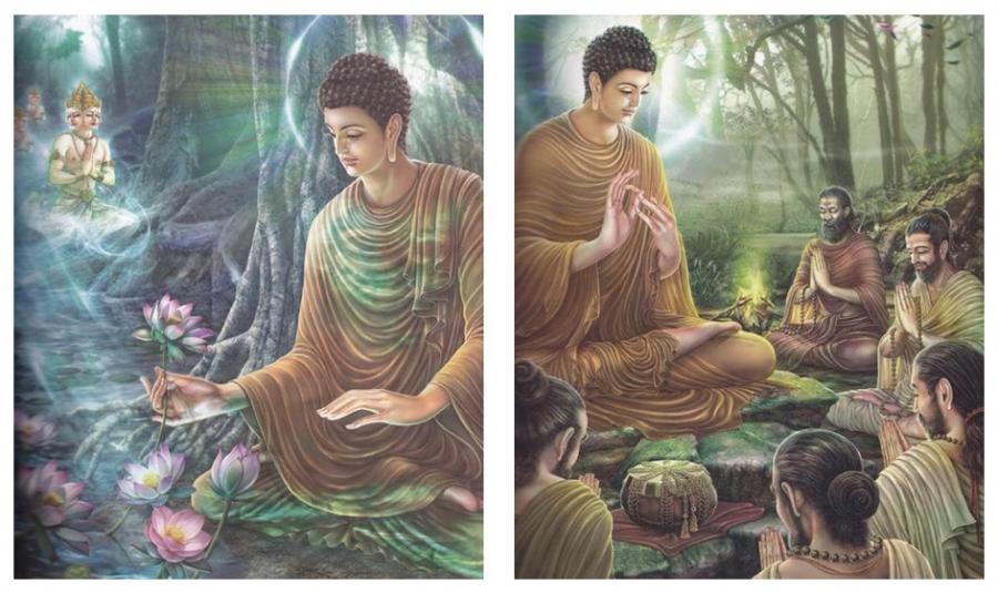 8 tướng thành đạo của Đức Phật Thích Ca 7