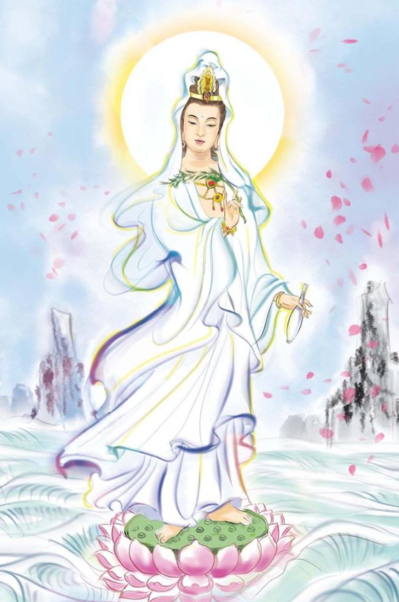 Những hình ảnh Quan Thế Âm Bồ tát đẹp 11