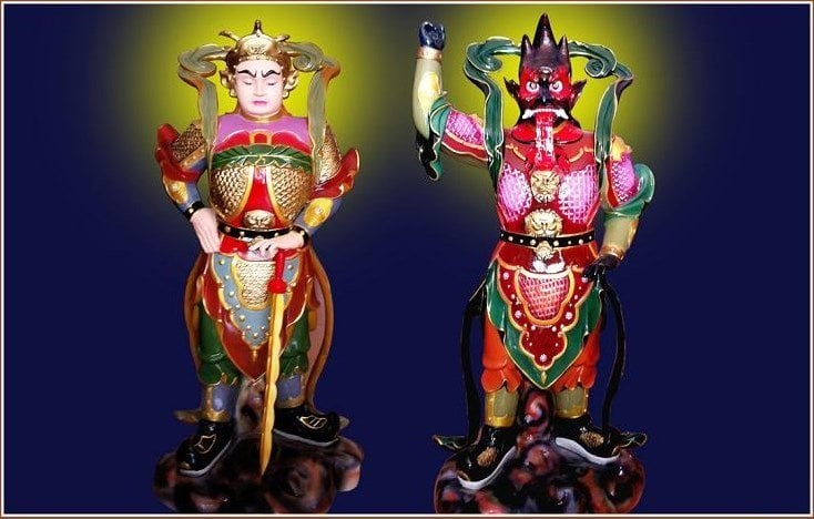 Ý nghĩa về ngài Tiêu Diện đại sĩ và ngài Vi Đà hộ pháp trong các ngôi chùa 3