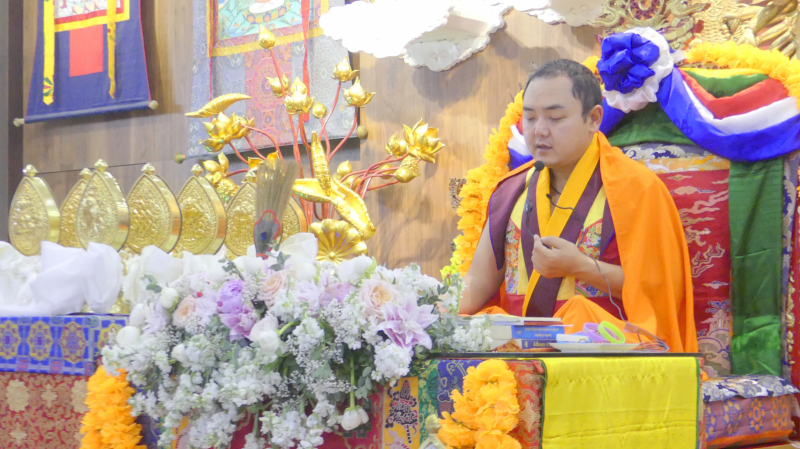 Đức Nhiếp Chính Vương Gyalwa Dokhampa đến TP HCM hôm 01/01/2019 cử hành Pháp hội cầu nguyện Hòa bình - An lạc - Hạnh phúc.